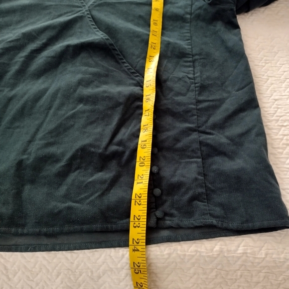 Madewell Corduroy Kinston Side-Button Wrap Top Sz M - Picture 9 of 9